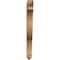 Ekena Millwork Funston Arts & Crafts Rough Sawn Bracket, Western Red Cedar, 4"W x 32"D x 44"H BKT04X32X44FST03RWR - alternate 3